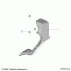 POLARIS GENERAL 1000 XP DELUXE OPT 1 (G21GXJ99AJ/AZ/BJ/BZ) Engine, throttle pedal - g21gxj99aj  /  az  /  bj  /  bz...