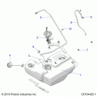 POLARIS GENERAL 1000 4P DLX OPT1 (G20G4J99AS/BS) Body, fuel tank evap - g20g4j99bs (c0704425-1)