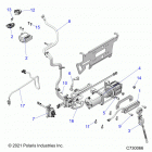 RANGER CREW XP 1000 WATERFOWL EVAP (R21RSB99AZ/BZ) Accessory, winch - r21rsb99az  /  bz (c730066)
