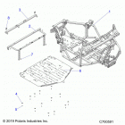RANGER 1000 FULL SIZE (R21TAA99A1/A7/B1/B7) Chassis, main frame - r21taa99a1  /  a7  /  b1  /  b7 (c...
