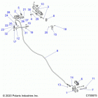 RANGER XP 1000 EPS EU/IS (R21RRE99JA) Brakes, park brake - r21rre99ja (c700875)