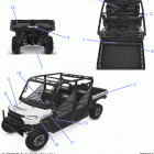 RANGER CREW 1000 SUPER DUTY EVAP (R21RSH99AC/BC) Body, decals - r21rsh99ac  /  bc (900255)