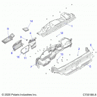 POLARIS GENERAL 1000 EPS DLX RC (G21GAJ99AC/AW/BC/BW) Body, dash - g21gaj99ac  /  aw  /  bc  /  bw (c700188-8)