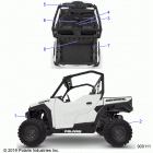 POLARIS GENERAL 1000 DLX (G20GXD99AP/AG) Body, decals, warning - g20gxd99ap  /  ag (900111)