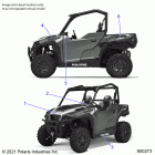 GENERAL 1000 PREMIUM EPS (G21GAP99AM/BM) Body, decals - g21gap99am  /  bm (900273)