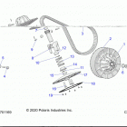 RANGER 1000XP PS MUD (R21RRM99AG) Drive train, secondary clutch - r21rrm99ag (c701169)