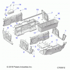 RANGER CREW 570 FULL SIZE (R20CDA57A1) Body, floor and fenders - r20cda57a1 (c700012)