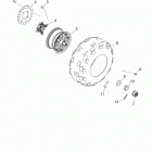 RANGER 570 Wheels, rear - r21mae57bx (702677)