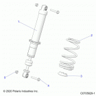 RZR 900 TRAIL/TRAIL S (Z21A5A87B2/P87B5/K87B4/SA87B2) Suspension, front shock - z21asa87b2 (c0705629-1)