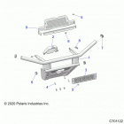 RANGER 570 CREW FULL SIZE (R21CDA57A1/B1) Body, front bumper - r21cda57a1  /  b1 (c701122)