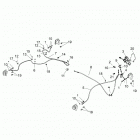 RANGER 570 Brakes, brake lines and master cylinder - r21maa57b1  / ...