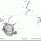 RZR TURBO S4 (Z21P4E92AE/AN/BE/BN/L92AL/AT/BL/BT) Drive train, main gearcase mounting - z21p4e92ae  /  an ...