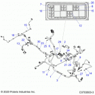 POLARIS GENERAL 1000 XP DELUXE OPT 1 (G21GXJ99AJ/AZ/BJ/BZ) Electrical, wire harness - g21gxj99aj  /  az  /  bj  /  ...