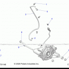 RANGER 1000 FULL SIZE (R21TAA99A1/A7/B1/B7) Drive train, front gearcase mounting - r21taa99a1  /  a7...