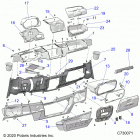 RANGER XP 1000 NSTR (R21RSU99A9/AC/AP/AW/B9/BC/BP/BW) Body, dash - r21rsu99a9  /  ac  /  ap  /  aw  /  b9  /  ...