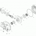 004 - Commander MAX 1000R EFI - North America 08- rear drive - differential parts