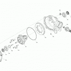 005 - Defender MAX HD8 - International 07- front drive - differential parts - base