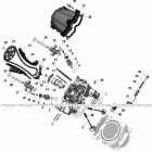 009 - Defender MAX HD10 - CAB - North America 01- engine - cylinder head, front - hd10