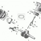 013 - Defender MAX HD10 - Limited - North America 01- engine - crankshaft, piston and cylinder - 1010 tss