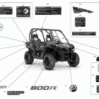 001 - Commander 800R EFI - North America 09- decals - dps