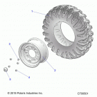 RANGER 902D EU/TRACTOR Wheels, front - r20rred4f1  /  n1  /  sd4c1 (c700501)