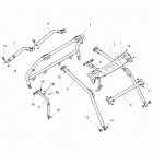 RZR XP Chassis, cab frame - z20nae99fc  /  e99nc  /  s99cc  /  ...