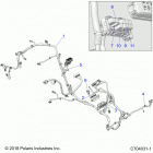 RZR 570 3PC (Z20CHA57K2) Electrical, wire harness - z20cha57k2 (c704031-1)