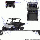 RANGER 570 (R20MAA57B1/B9/EBH) Body, decals - r20maa57b1  /  b9  /  ebh (900169)