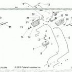 RANGER 1000 CREW NSTR FACTORY CHOICE 49S & 50S (R20RSU99A/B) Body, water bottle, wiper and harnesses (roof) - r20rsu9...