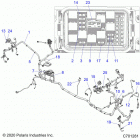 RANGER CREW 1000XP PS TX CA (R21RSF99AK) Electrical, wire harness - r21rsf99ak (c701281)