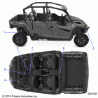 POLARIS GENERAL 1000 4P EPS EU (G20G4E99NG) Body, decals, warning - g20g4e99ng (900108)