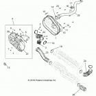 POLARIS GENERAL 1000 XP 4P (G20GMD99AP/AG) Drive train, clutch cover and ducting - g20gmd99ap  /  a...