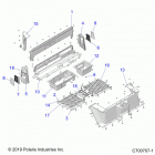 RANGER 1000 CREW FULLSIZE PS FO (R20T6U99AM/AS/BM/BS) Body, rear closeoff, and fenders - r20t6u99am  /  as  / ...