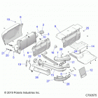 RZR RS1 PS MD (Z20S1E99NG) Engine, exhaust system - z20s1e99ng (c700575)