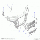 RZR XP Body, front bumper - z20nae99fc  /  e99nc  /  s99cc  /  ...