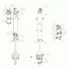 RZR RS1 PS MD (Z20S1E99NG) Suspension, front shock internals - z20s1e99ng (702417)