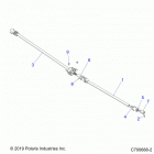 RANGER 1000 CREW FULLSIZE PS FO (R20T6U99AM/AS/BM/BS) Drive train, prop shaft - r20t6u99am  /  as  /  bm  /  b...