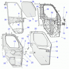 RANGER 1000XP PS NSTR RC Body, door, full - r20rrw99a9  /  aa  /  af  /  ap  /  a...