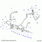 RZR 1000S4 (Z20A4E99AH/LH/BH) Engine, waterpump and bypass - z20a4e99ah  /  bh  /  lh ...
