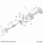 RZR XP TURBO 3PC Drive train, primary clutch - z20nae92kl (c701000-1)