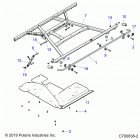 RANGER 902D EU/TRACTOR Body, box, mounting - r20rred4f1  /  n1  /  sd4c1 (c7008...