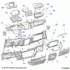 RANGER 1000XP EPS EU/TR/ZUG (R20RRE99F1/F9/FK/SC1/C9/CK/SF1/F9/FK/PCF/FF) Body, dash - r20rre99f1  /  f9  /  fk  /  s99c1  /  c9  ...
