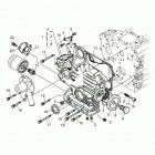 RANGER 902D EU/TRACTOR Engine, gear case - r20rred4f1  /  n1  /  sd4c1 (702595)