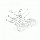 RANGER 902D EU/TRACTOR Engine, inlet manifold - r20rred4f1  /  n1  /  sd4c1 (70...