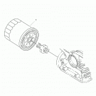 RANGER 902D EU/TRACTOR Engine, oil filter - r20rred4f1  /  n1  /  sd4c1 (702597...