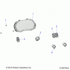 RANGER 1000XP PS Electrical, dash instuments - r20rre99aa  /  af  /  ap  ...