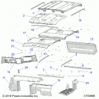 RANGER 1000XP CREW FACTORY CHOICE 49S & 50S (R20RSE99A/B) Opt roof sport, rear close, cover, and dash - r20rse99a ...