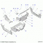 RZR 570 3PC (Z20CHA57K2) Body, floor and rocker panels - z20cha57k2 (49rgrfloor12...