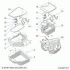 RZR TURBO PRO XP (Z20RAB92AC/BC/AR/BR/C92AC/BC/AR/BR/D92AC/BC/AR/BR/E92AH/BH/AT/BT) Body, front storage - z20rab92ac  /  bc  /  ar  /  br  /...