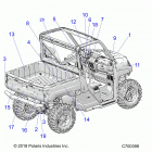 RANGER 902D EU/TRACTOR Body, decals - r20rred4f1  /  n1  /  sd4c1 (c700398)
